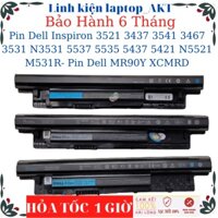 Pin Laptop Dell Inspiron 3521 3437 3541 3531 N3531 5537 5535 5437 5421 N5521 M531R- Pin Dell MR90Y XCMRD