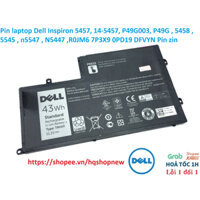 Pin laptop Dell Inspiron 5457, 14-5457, P49G003, P49G , 5458 , 5545 , N5547 , N5447 ,R0JM6 7P3X9 0PD19 DFVYN Pin zin