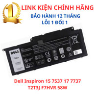 Pin Laptop Dell Inspiron 7537 7737 7746, (Ins15HD-2528) (Ins17HD-1528T), F7HVR G4YJM 062VNH T2T3J