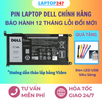 Pin Laptop DELL Inspiron/ Vostro series : 5567 5568 7579 5480 3180 3189 7368 7569 - WDX0R Chính Hãng