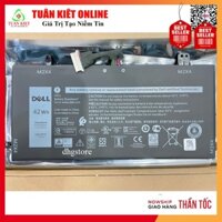 Pin laptop Dell Latitude 12 5285 5290 2-in-1 tablet J0PGR Cáp Ngang 42Wh