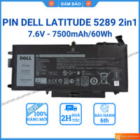 Pin laptop Dell Latitude 12 5285 5290 7389 7390 2-in-1 725KY L3180 K5XWW J0PGR 71TG4 ZIN