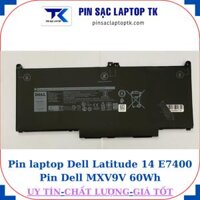 Pin laptop Dell Latitude 14 E7400
