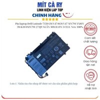 Pin laptop Dell Latitude 7350 GWV47 0GWV47 MN791 YX81V 3WKT0 0MN791 271J9 NGẮN 30WH ZIN 3 CELL New 100%