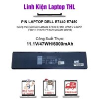 Pin laptop Dell Latitude 7440 7450 7420 E7440 E7450 3RNFD 34GKR F38HT T19VW PFXCR G0G2M - BH 12 THÁNG