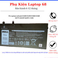 Pin Laptop Dell Latitude E5280 E5290 E5480 E5580 93FTF D4CMT 83XPC 51Wh