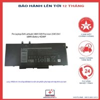 Pin Laptop Dell Latitude E5400 E5500 68Wh Battery 4GVMP New 100%