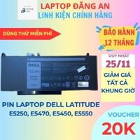 Pin Laptop Dell Latitude E5570 E5450 E5470 E5270 E5250 E5550, Precision 3510 RYXXH G5M10 6MT4T WJ5R2