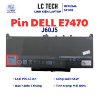 Pin laptop Dell Latitude E7470 E7270 J60J5 7CJRC MC34Y 242WD GG4FM PDNM2 Pin Laptop Dell - Bảo Hành 6 THÁNG