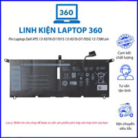 Pin Laptop Dell XPS 13-9370-D1701S 13-9370-D1705G 13 7390  13-9380-D1905TS, 13-9380-D1905TW 13-9380-R1805TS zin