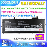 Pin Laptop DODOMORN 01AV430 SB10K97587 Dành Cho Lenovo Thinkpad X1 Carbon 5th 2017/6th 2018 01AV429 01AV431 01AV494 11.5