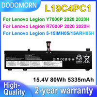 Pin Laptop DODOMORN L19C4PC1 L19C4PC0 Dành Cho Lenovo Legion Y7000 R7000 Y7000P R7000P 2020 5-15IMH05 5P-15ARH05H 80Wh/6