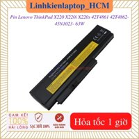 Pin Laptop Lenovo ThinkPad X220 X220s X220i  42T4862 42T4861- 45N1023- 63W