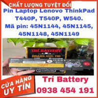 Pin Laptop Lenovo ThinkPad T440P, T540P, W540. Mã pin: 45N1144, 45N1145, 45N1148, 45N1149