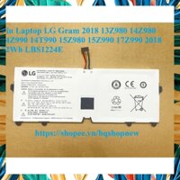 Pin Laptop LG Gram 2018 13Z980 14Z980 14Z990 14T990 15Z980 15Z990 17Z990 2018 72Wh LBS1224E PHỤ KIỆN LAPTOP