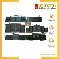 Pin laptop MB các loại zin - A1322/A1582/A1493/A1502/A1582/A1707/A1820/A1281/A1618 / A1398/A1494/A1708 A1713