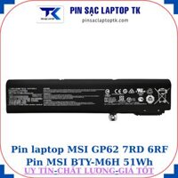 Pin laptop MSI GP62 7RD 6RF