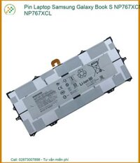 Pin Laptop Samsung Galaxy Book S NP767XCM, NP767XCL
