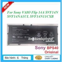 Pin Laptop Sony VAIO Flip 14A SVF14N SVF14NA1UL SVF14N11CXB - Sony BPS40 HÀNG NHẬP KHẨU