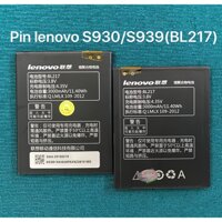 Pin lenovo S930 / S939 kí hiệu trên pin BL217 zin theo máy