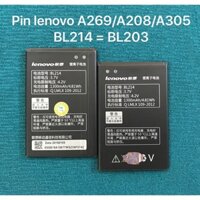 Pin Lenovo A269/A208/A305(BL-214=BL203) Zin