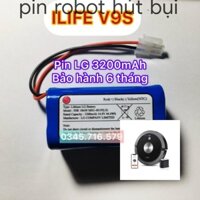 PIN LG 3200mAh( BH 6 tháng) Nâng cấp cho Robot hút bụi ILIFE V9S