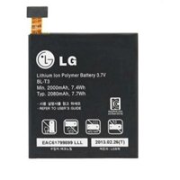 Pin LG BL-T3/ LG F100L/ F100S/ Optimus Vu 1/ P895 2080mAh - bảo hành 6 tháng.