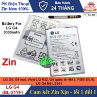 Pin LG G4 ( BL-51YF) 3000mAh , nguyên SEAL- Hàng Công ty Xịn