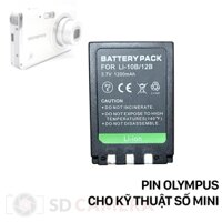 Pin Li-10B Li-12B DB-L10 cho Máy ảnh Olympus Stylus 800 810 1000, C-60 C-70 Zoom....Li 10B Li 12B DB L10 Dung lượng cao