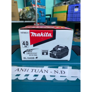 Pin Li-Ion Makita BL1840B 18V