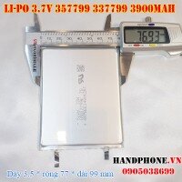 Pin Li-Po 3.7V 3900mAh 357799 337799 (Lithium Polymer)