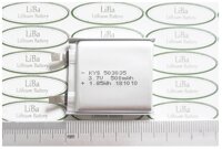 Pin Li po 3.7V 500 mAh 30x35 mm dày 5mm pin thiết bị thông minh - LiBa [bonus]