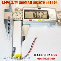 Pin Li-Po 3.7V 900mAh 402595 (Lithium Polymer)