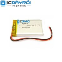 Pin lipo 1000mAh 3.7v