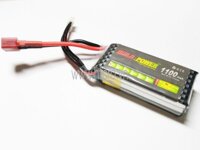 Pin Lipo 11.1V 1100mAh 3S 25C