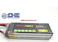 Pin LIPO-11.1V (3S) - 2200mah - Dòng xả 30C - Hãng Build Power (Hãng uy tín, hàng tốt)