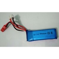 Pin lipo 2S 7.4V 350mAh 35C cho xe điều khiển từ xa 1/28, art, atomic, bmrx, wltoys k9x9