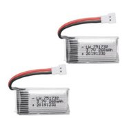 Pin Lipo 3.7V 260mAh kèm bộ sạc Cho Eachine H8 JJRC H2 H8 H48 H8 Mini RC Drone phần 3.7v 751732 H8 Pin Màu sắc 2 pin - Màu sắc 2 pin - đơn