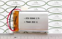 Pin Lipo 3.7V 750mAh pin thiết bị thông minh 5 x 30 x 48 mm  - LiBa [bonus]