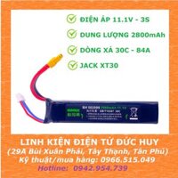 PIN LIPO 3S 11.1V 2800MAH, XẢ 30C, XT30