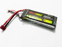 Pin Lipo 7.4V 2600mAh 2S 25C
