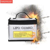 Pin Lipo Di Động Chống Cháy Túi An Toàn Lipo Guard Chống Cháy Nổ Sạc Chống Cháy Bao Pin Túi An Toàn Cho Battey