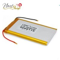 Pin Lipo-Pin Lithium-Polymer 3.7V 10000mAh 1260110 mới 100% Chuẩn dung lượng