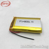 Pin Lipo Polymer 3.7V 4000mAh 12x40x65mm (Có Mạch Bảo Vệ)