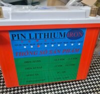 PIN LITHIUM 12V/30AH CHỐNG NƯỚC