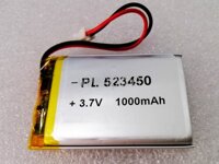 Pin Lithium 3.7V 1000mAh 523450