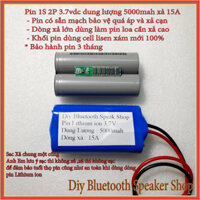 Pin Lithium ion 3,7v 1S 2P 3S 1P 12.6v dòng xả cao