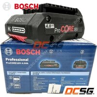 Pin Lithium-ion PROCORE 18V 4.0Ah Bosch 1600A0193L | DCSG