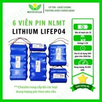 PIN LITHIUM LIFEPO4 MIFIDI SOLAR 6 VIÊN DUNG LƯỢNG 36000MAH 3.2V KÈM MẠCH BẢO VỆ 1S