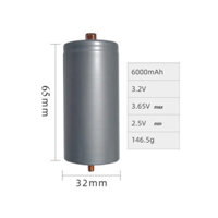 Pin Lithium Sạc 32650 LiFePO4 3,2V 5000mAh ~ 6000mAh